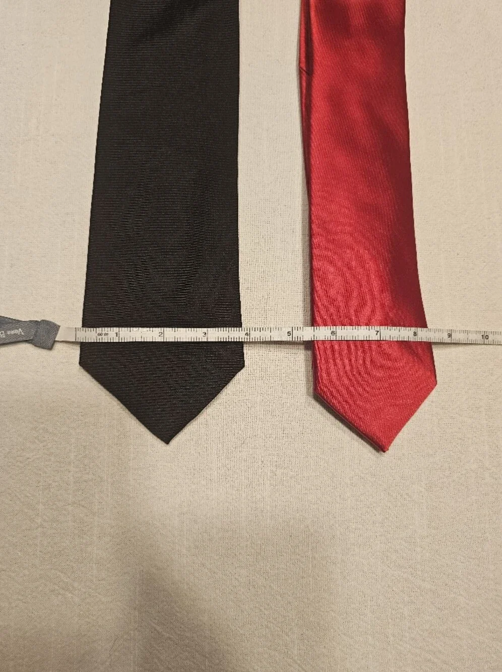 Statement Tie Lot Of 2 Red Black